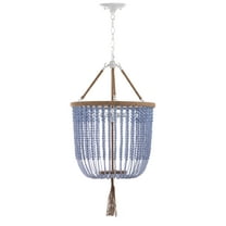 Safavieh Angie 3 Light 18 In. Dia. Beaded Pendant