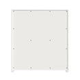thumbnail image 6 of Home Square 3 Drawer Wood Nightstand in White Finish - Set of 2, 6 of 7