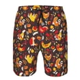 thumbnail image 3 of Pofeuu Roosters Prin Men's Swim Trunks Quick Dry Bathing Suit Swimming Board Shorts Mesh Lining Beach Swimwear-Small, 3 of 6