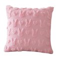 thumbnail image 1 of Patrón Conejo Decorative Show Almohada Faux Fur Pillow Case Fince Jacquard Pascua 45x45 Cm para Del, 1 of 8