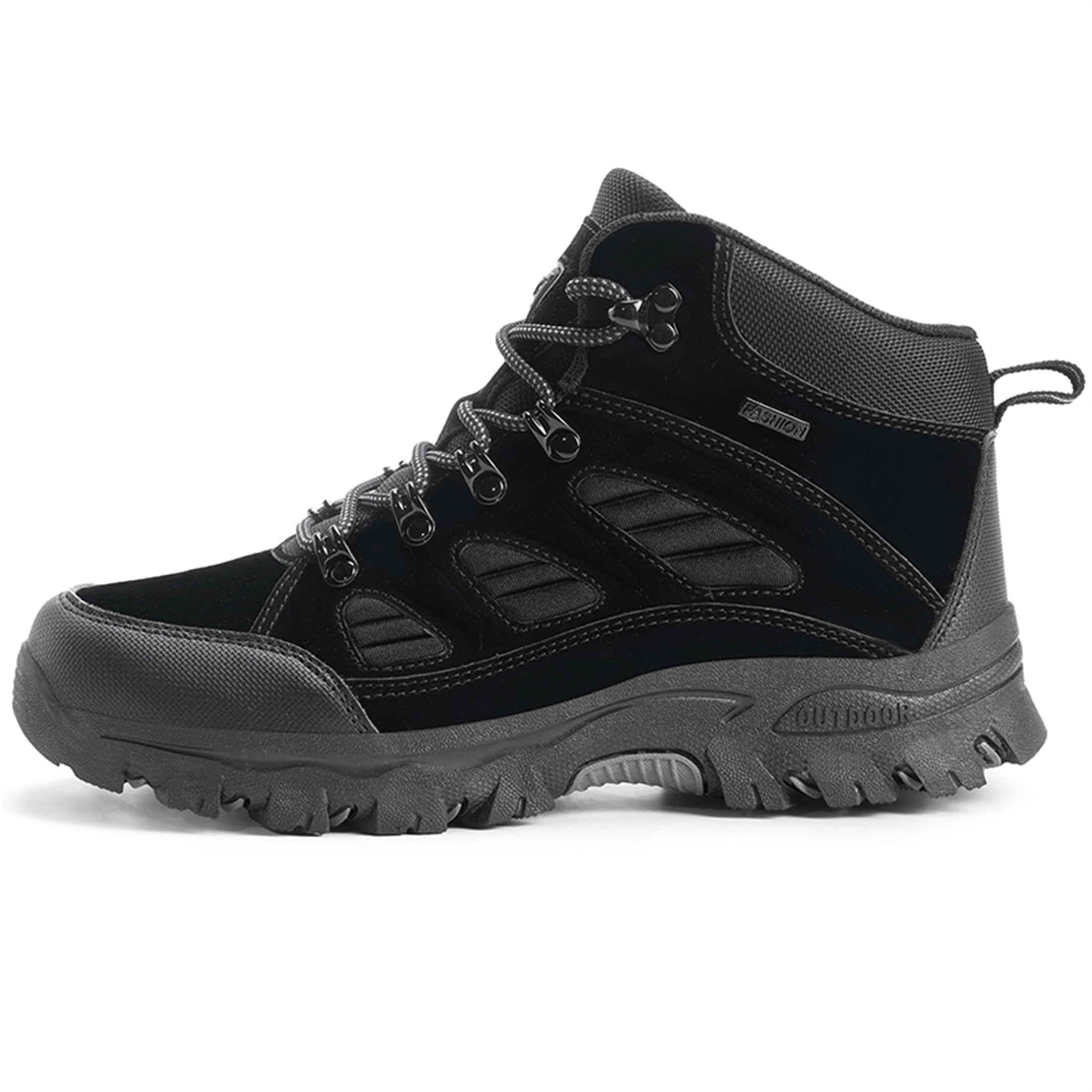 YOURDIARY Womens Mens Waterproof Anti-Slip Hiking Boots Outdoor Trekking Camping Trail Hiking Shoes