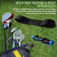 thumbnail image 5 of Lsupdaol Golf Grip Trainer & Connection Band, Club Grip Trainer Aid Attachment and Swing Correcting Arm Band Kit for Right Handed Men Women Golfer Beginner Fix and Elbow Position, 5 of 8