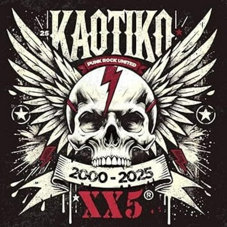 Kaotiko - XX5 - Black & Red Colored Vinyl   CD - Music & Performance