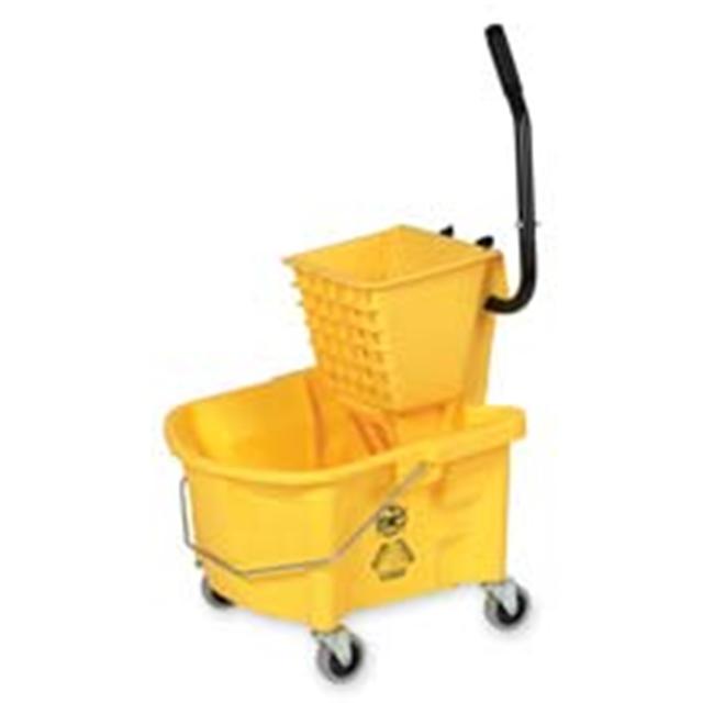 Mop Bucket Wringer Combo 3in. Casters 26 qt. Yellow Walmart Canada