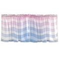 thumbnail image 7 of Yayeee Kitchen Curtains Tier Set of 2 Light Filtering 57"x24" Over Sink Window Panels, Light Blue Gradient, 7 of 7