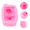 thumbnail image 4 of Moule à Gâteau en Silicone 1 Pce Moule à Savon Outils de Décoration de Gâteau Moule de Cuisson (Rose), 4 of 8