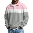 thumbnail image 1 of Mens Manga Larga Vintage Impresión Botón Abajo Turndown Cuello Camisa para Verano Desgaste Casual, 1 of 5