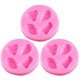thumbnail image 2 of 3pcs Diamond Shape DIY Cake Mold Pink Silicone Gems Molds for Baking, Chocolate, Fondant, Candy, Soap, Ice Cubes Heat Resistant Multifunctional, 2 of 3