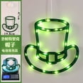 thumbnail image 6 of Hometravel LED Shamrock Pendant, Luminous St. Patrick's Day Light, Green Clover Window Decoration for Holiday, 6 of 8