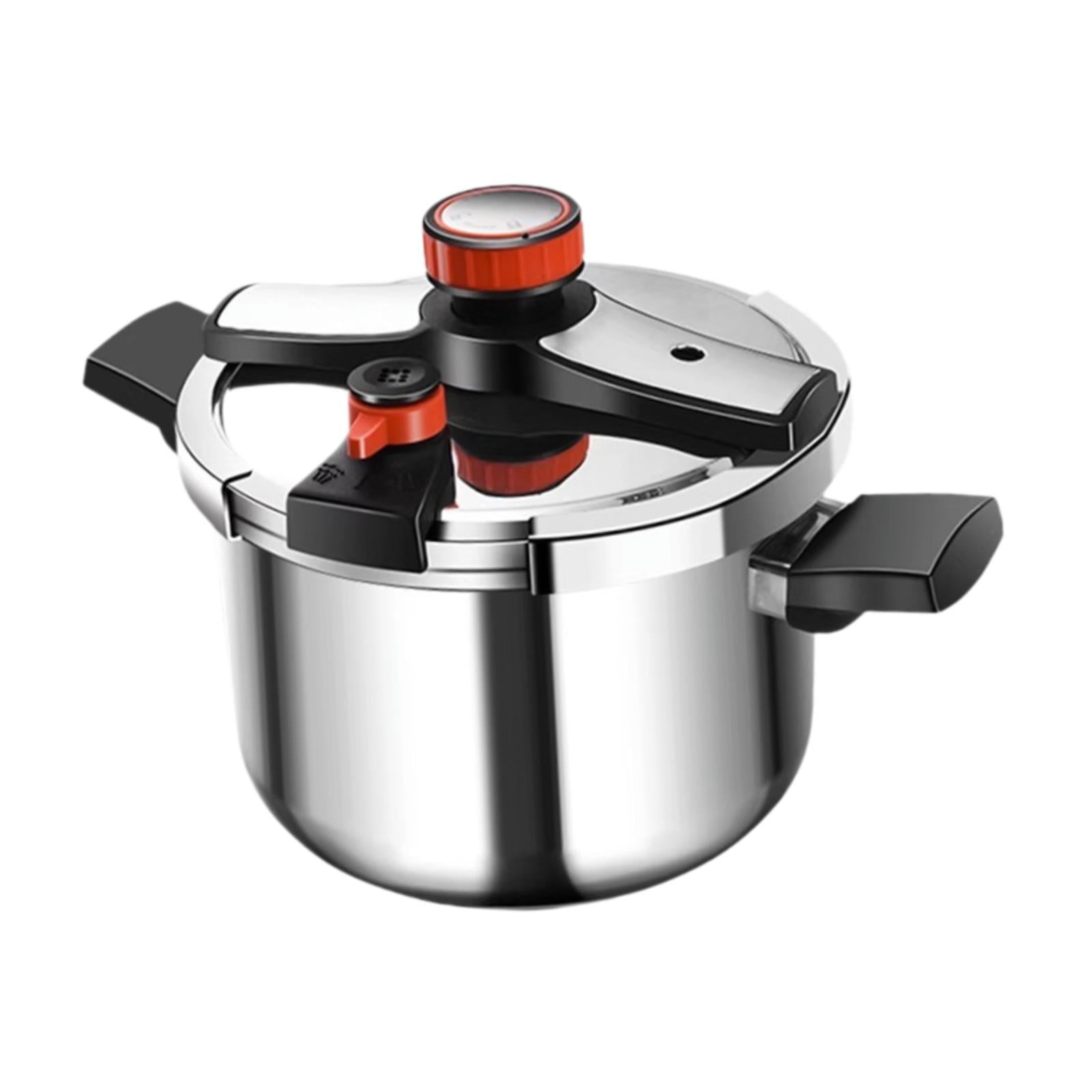 Fiocias Pressure Cooker Pressure Pot Easy to Clean 100kpa Kitchen Cookware Multifunction 10L