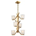 thumbnail image 2 of Nuvo Lighting 60/5084 6 Light 18-3/4" Wide Chandelier - Brass, 2 of 2