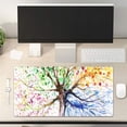 thumbnail image 2 of armdgodx Non Slip Waterproof PU Leather Large Desk Pad, 31.5 x 15.7, Lucky Tree Painting, 2 of 6