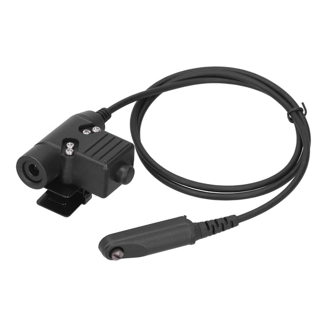 Adaptador de cable PTT, cable PTT U94 Cable PTT para cable de auriculares Baofeng U de alta capacidad