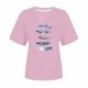 thumbnail image 4 of Tops Cortos para las Mujeres Cuello en V Impreso Manga Corta Top Casual, Camiseta de Baile sin Mangas para las Mujeres, 4 of 4