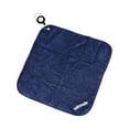 thumbnail image 4 of facefd 30x30cm Microfiber Golf Towel Sweat-absorbent Wiping Cloth Sports Golf Towels Dark Blue, 4 of 8