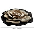thumbnail image 2 of 3D Visual Stereo Flower Mud Floor Mat - Decorative Non- Area Rug for Living Room Bedroom and Bathroom - Easy Care and Highly Absorbent Floor Mats, 2 of 8