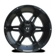 thumbnail image 2 of 22X12 8-165 OFF ROAD BULLET(FT-3) SATIN BLACK/MILLED -44/125.7, 2 of 2