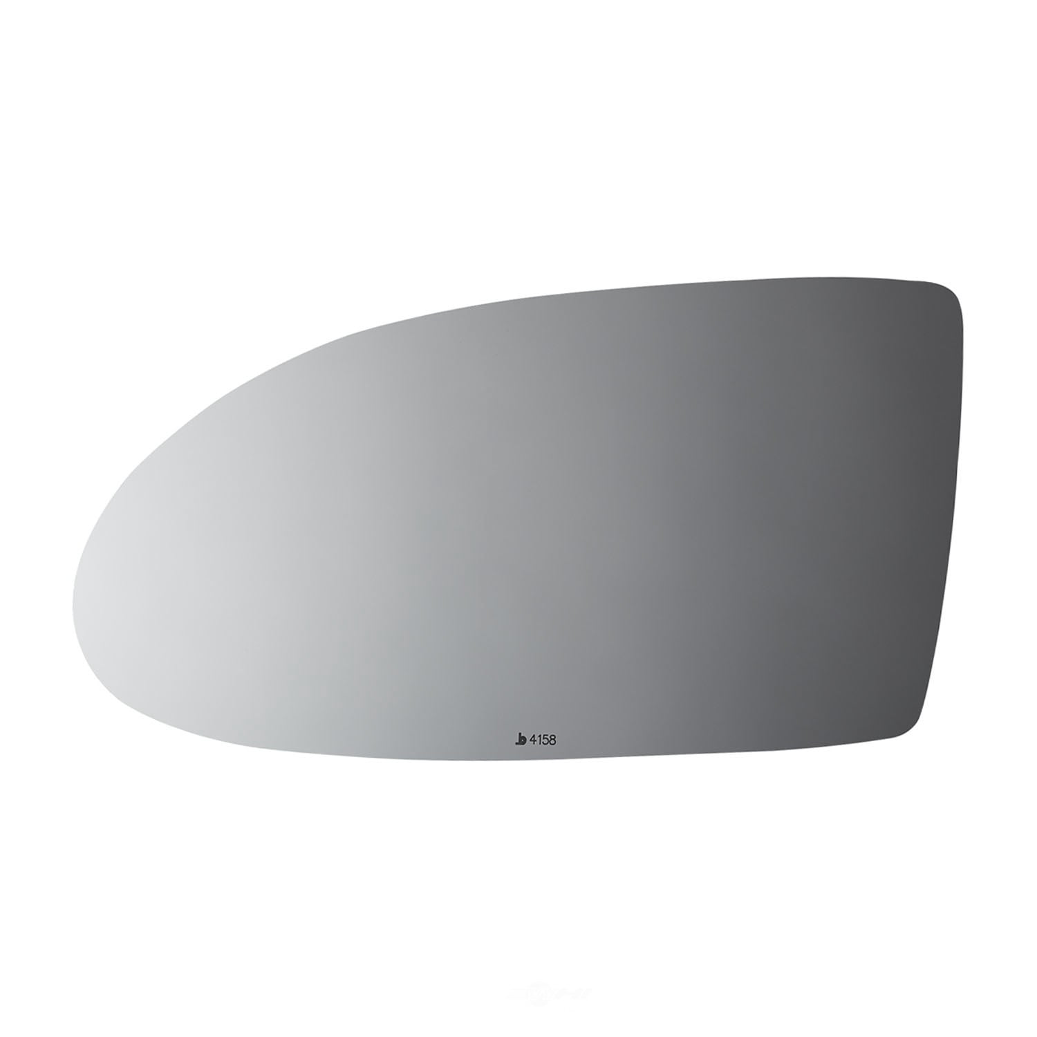 Burco Side View Mirror Replacement Glass - Clear Glass - 4158