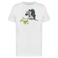 thumbnail image 1 of Vultures Cartoon  T-Shirt Men -Image by Shutterstock, Male Medium, 1 of 2