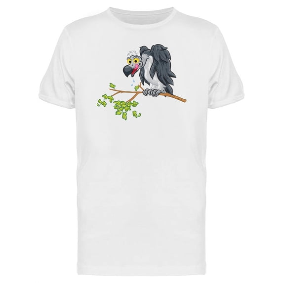 Vultures Cartoon T-Shirt Men -Image by Shutterstock, Male Medium