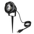 thumbnail image 2 of Yuarrent EE. UU. Enchufe 10W COB LED Luz de césped Jardín Reflector Lámpara de luz con punta para patio Patio Camino Lámpara de foco Impermeable Iluminación y accesorios Yuarrent HA015649-00, 2 of 6