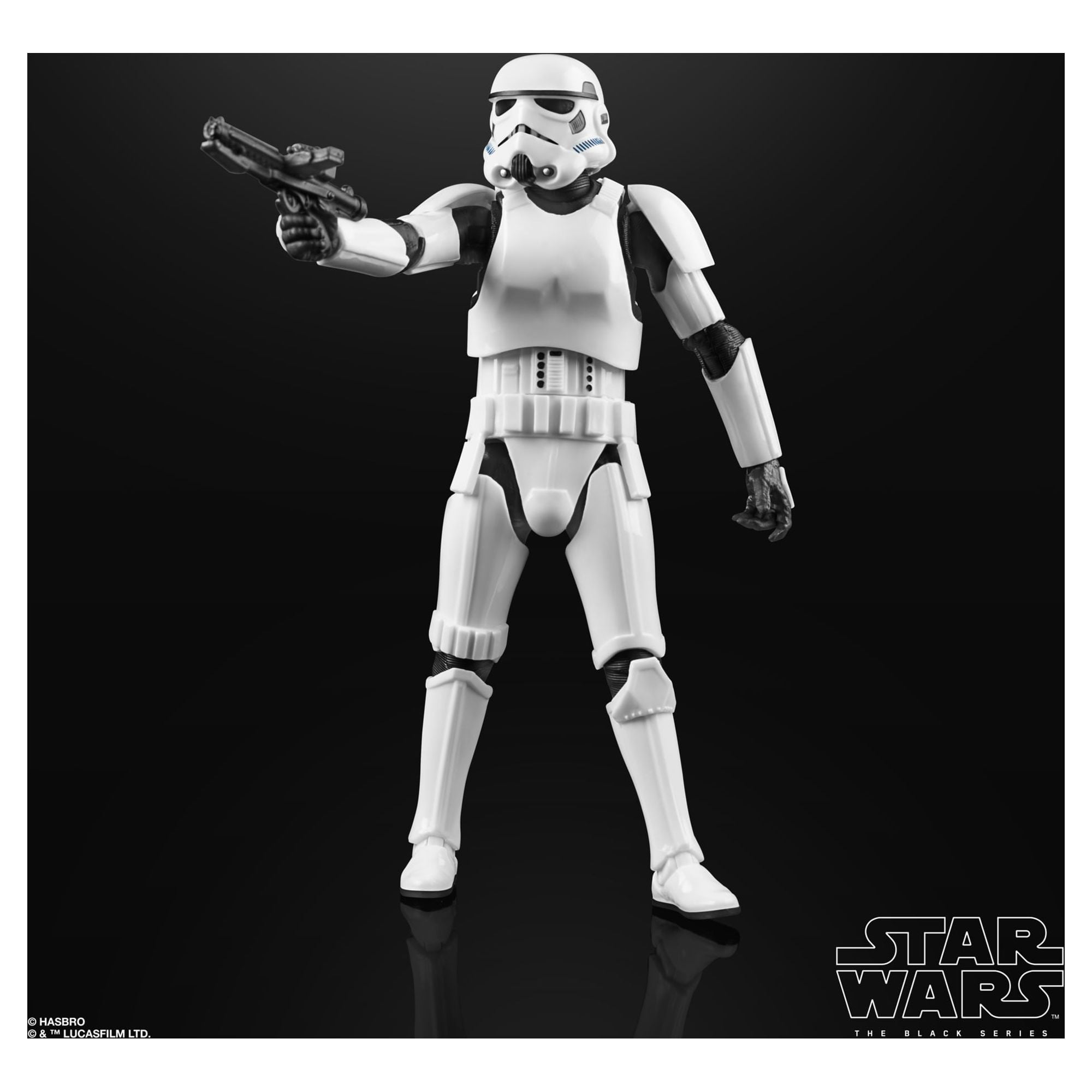 Star Wars The Black Series Imperial Stormtrooper Toy 6-inch-Scale The Mandalorian Action Figure