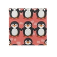 thumbnail image 5 of Penguins in Pink Curtain Black Out Thermal Insulation Curtains Aesthetic 54 Inch Length for Bedroom Living Room 2 panels set, 5 of 5