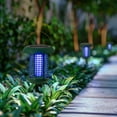 thumbnail image 2 of Sunjoy Solar Bug Zapper Outdoor, 2 in 1 Portable Pest Control Electric Mosquito Zapper Killer with Solar Panel and UV Light for Home, Patio, Backyard, Camping, 2 of 12