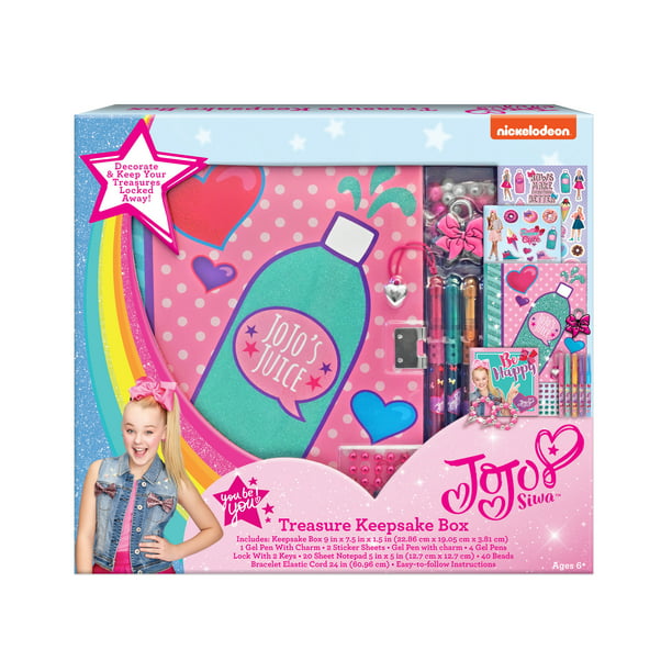 Nickelodeon JoJo Siwa Treasure Keepsake Craft Kit, Girls, 6 and Up ...
