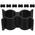 thumbnail image 1 of CRAFTHROU 7Ud Abrazaderas De Clips Doble En Nylon Negro Para Conexión Y Fijación En Rv, 1 of 8