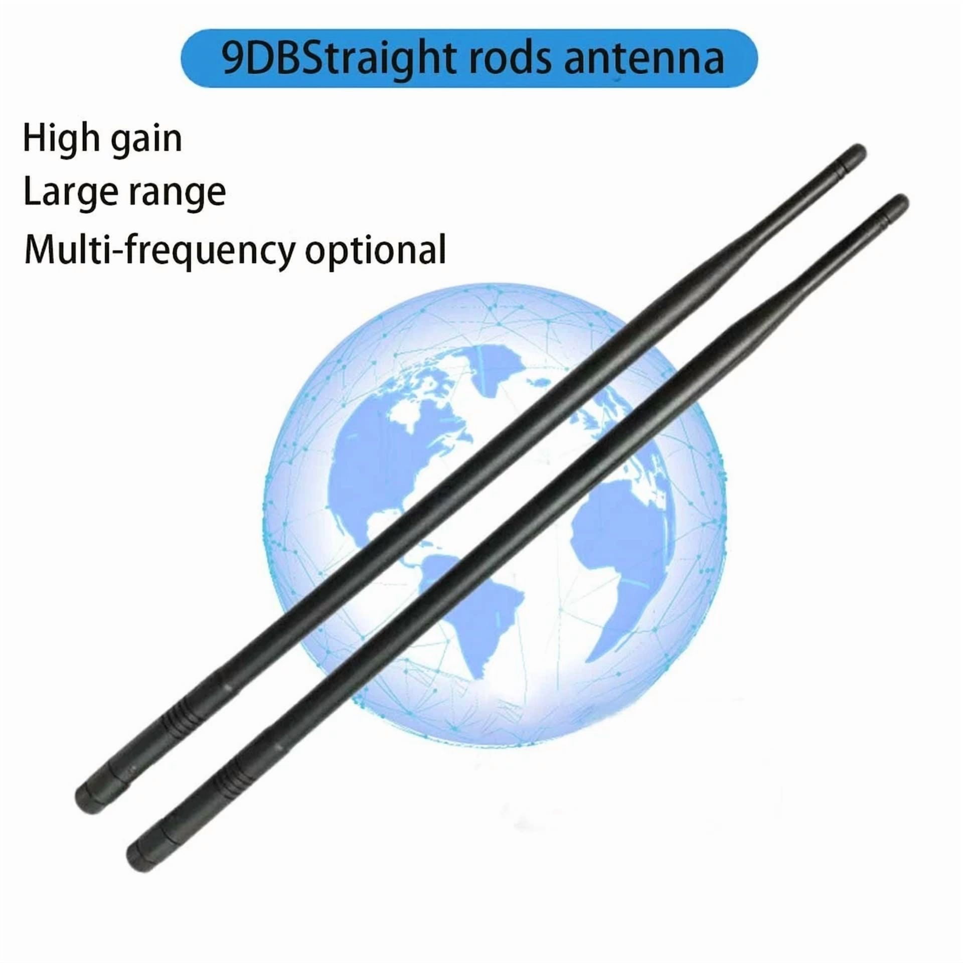 CRESTIN- 4X Universal 9Db2.4G/5G Straight Pole Wireless Wifi Router Dual-Band Folding