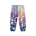thumbnail image 5 of DISNIMO Vintage Daisy Bloomer Harem Pants Kids Bloomer Trousers for Girls Harem Bloomers Long Pants for Kids Harem Pants Girls Harem Bloomers 3-7 Girls Beach Pants Loose Fall Pants Sweatpants, 5 of 7
