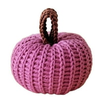 Cheapark 2-Inch Soft Pumpkin Tree Hanging Ornament For Thanksgiving Holiday Party Indoor Home Decor Festive Fall Accent