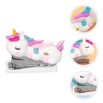 LOLIPPYY 2pcs Adorable Portable Cartoon Stapler Handheld for Students Office Home Gifts for Friends