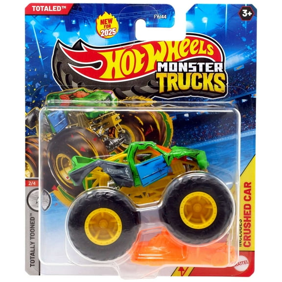 Hot Wheels Totally Tooned Totaled Diecast Car