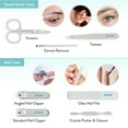 thumbnail image 5 of Éclat Manicure Pedicure Kit for Men & Women, 7Pcs Finger & Toe Nail Care Tools Includes Nail Clipper Cutter, Tweezer, File, Cuticle Pusher, Personal Care Professional Grooming Set With Travel Case, 5 of 6