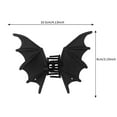thumbnail image 2 of Gothic Bat Wing Hair Clips Halloween Hair Accessories For Women Strong Hold Metal Hair Clips Cute Bat Design Party Hair Styling Decoration, 2 of 4