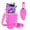 Rose Red, variant on Water Bottle Carrier Bag with Phone Pocket Compatible with Stanley/Meoky 40 oz Tumbler with Handle,Water Bottle Holder Pouch with Adjustable Strap Compatible with Stanley Cup Accessories,Rainbow