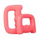 thumbnail image 3 of Juego de 2 mancuernas con agarre en D, ergonómicas, para sentadillas, levantamiento de pesas, brazos, pecho, espalda, hombros y cuerpo completo para Rosa Roja 15KG, 3 of 8