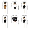 thumbnail image 2 of Topers para cupcakes Ercadio, paquete de 24, graduación preescolar 2026, 2 of 8