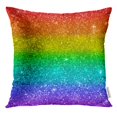 thumbnail image 1 of BSDHOME Colorful Abstract Multicolor Rainbow Bling Blink Bright Brightly Pillow Case 20x20 Inches Pillowcase, 1 of 1