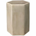thumbnail image 3 of Jamie Young Co Porto Small Transitional Ceramic Side Table in Gray, 3 of 4
