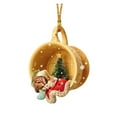 thumbnail image 2 of New Ornaments Christmas Tree Decorations Christmas Gifts for Home Decoration Holiday Party Festive Decor for Family Friends Colleagues Multi-Use as Gift or Decoration, 2 of 2