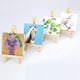 thumbnail image 4 of 10 Sets Mini Display Easel With Canvas 8x8cm Small Table Gift, 4 of 5