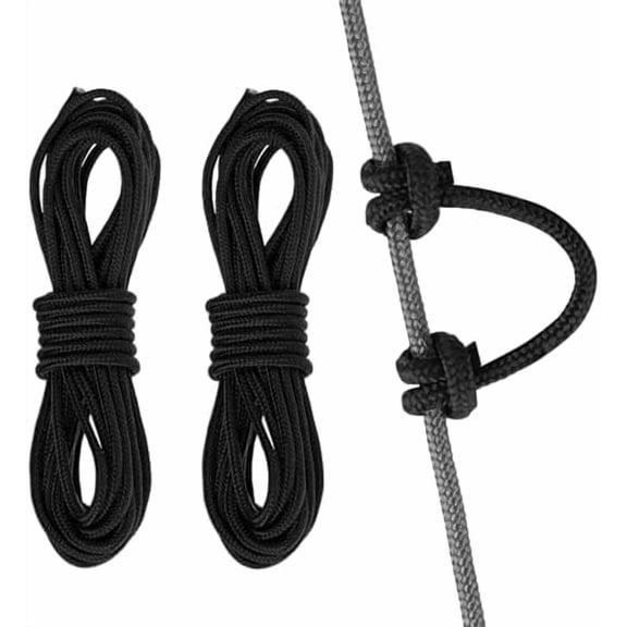 Archery D Loop String 2 Pieces D Loop Rope Buckle D Loop Rope String for Compound Bowstring Archery 10 Feet Bowstring Serving Thread Release Material Compound Bow String Archery$$Other