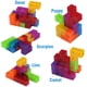 thumbnail image 4 of Bloques De Construcción Magnéticos Para Niños Cubos De Rompecabezas Magnéticos Mágicos En 3D, Juego De 7 Bloques Magnéticos De Múltiples Formas Con 54 Tarjetas De Guía, Desarrollo, 4 of 5