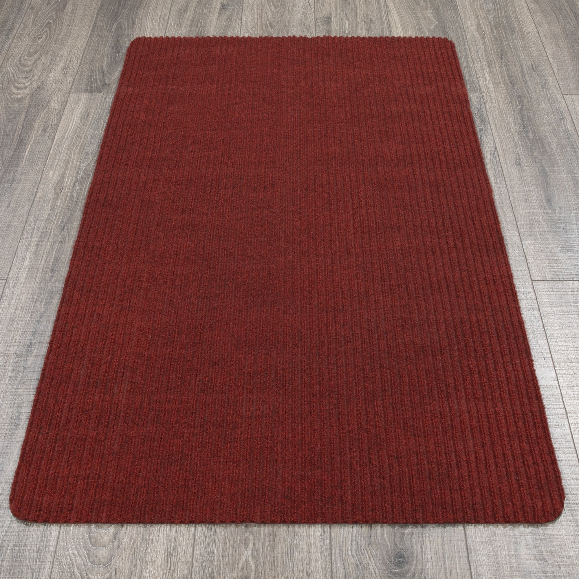 Ottomanson Lifesaver Utility Ribbed Carpet Indoor/Outdoor Mat Area Rug or Runner