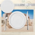 thumbnail image 3 of Ambesonne Galaxy Place Mats Set of 4, Empty Tunisia Film Set, Standard Size, Brown Blue, 3 of 6