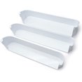 thumbnail image 1 of 29325760166 Refrigerator Door Shelves for Dometic Americana II RV Refrigerator Replacement Parts, Fridge Freezer Upper Bottom Shelf Kits, Camper Refrigerator Door Shelf Kit - Set of 3, 1 of 5