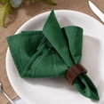 thumbnail image 2 of Servilletas de Tela MLMW Paquete de 8 Unidades 40x40 cm Algodón Verde Esmeralda, 2 of 5